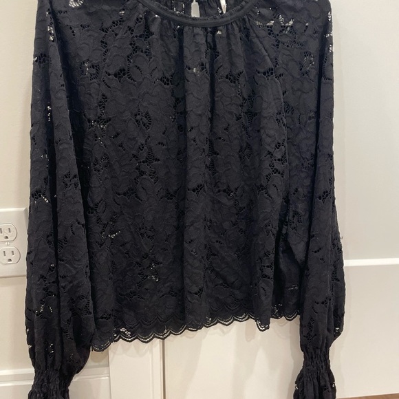 Free People Olivia Lace Top - Picture 2 of 9